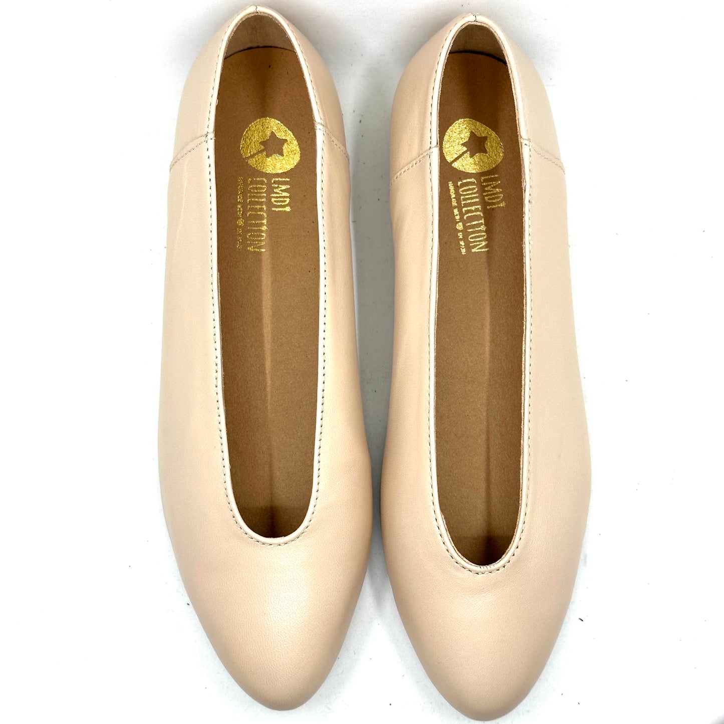 LMDI Nude Pointed Flat