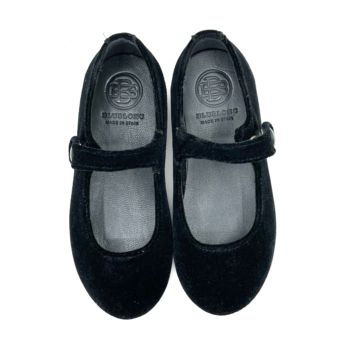 Blublonc Black Suede Mary Jane