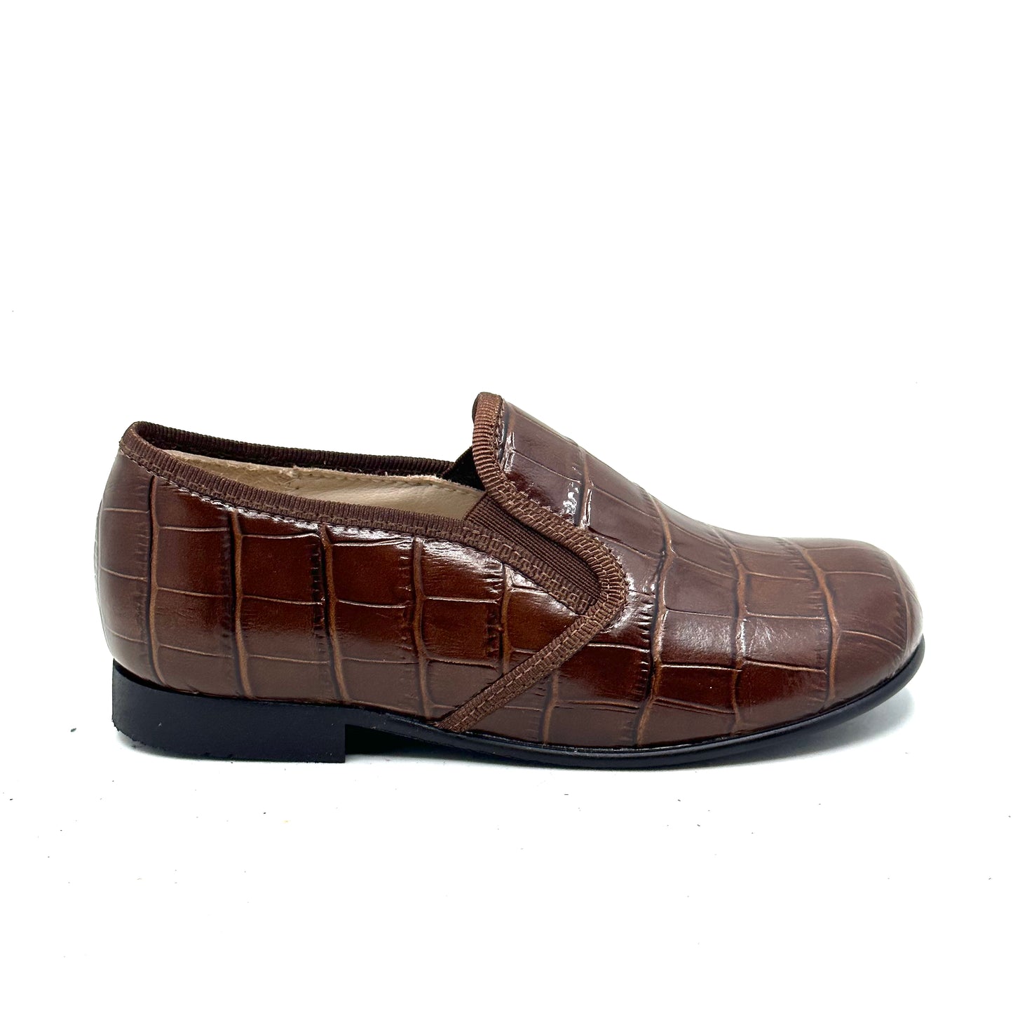 Beberlis Brown Alligator Loafer