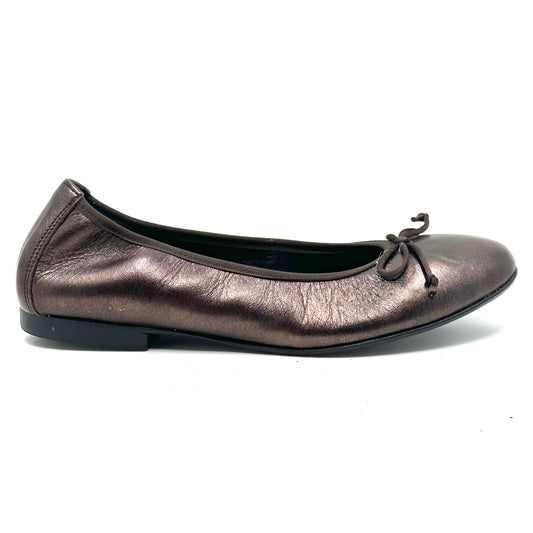 Blublonc Copper Scrunch  Ballerina Flat