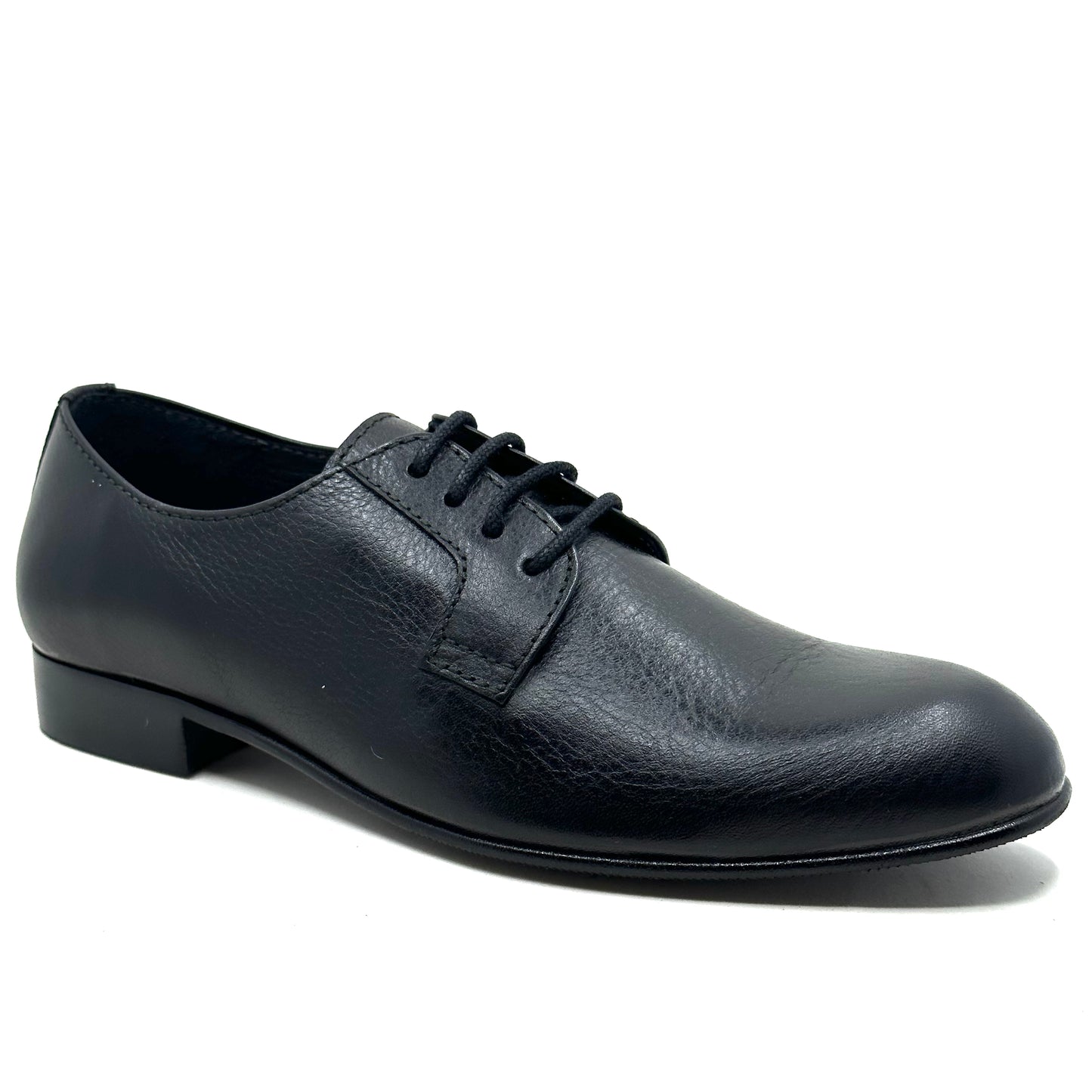 Beberlis Black Leather Laced Dress Shoe