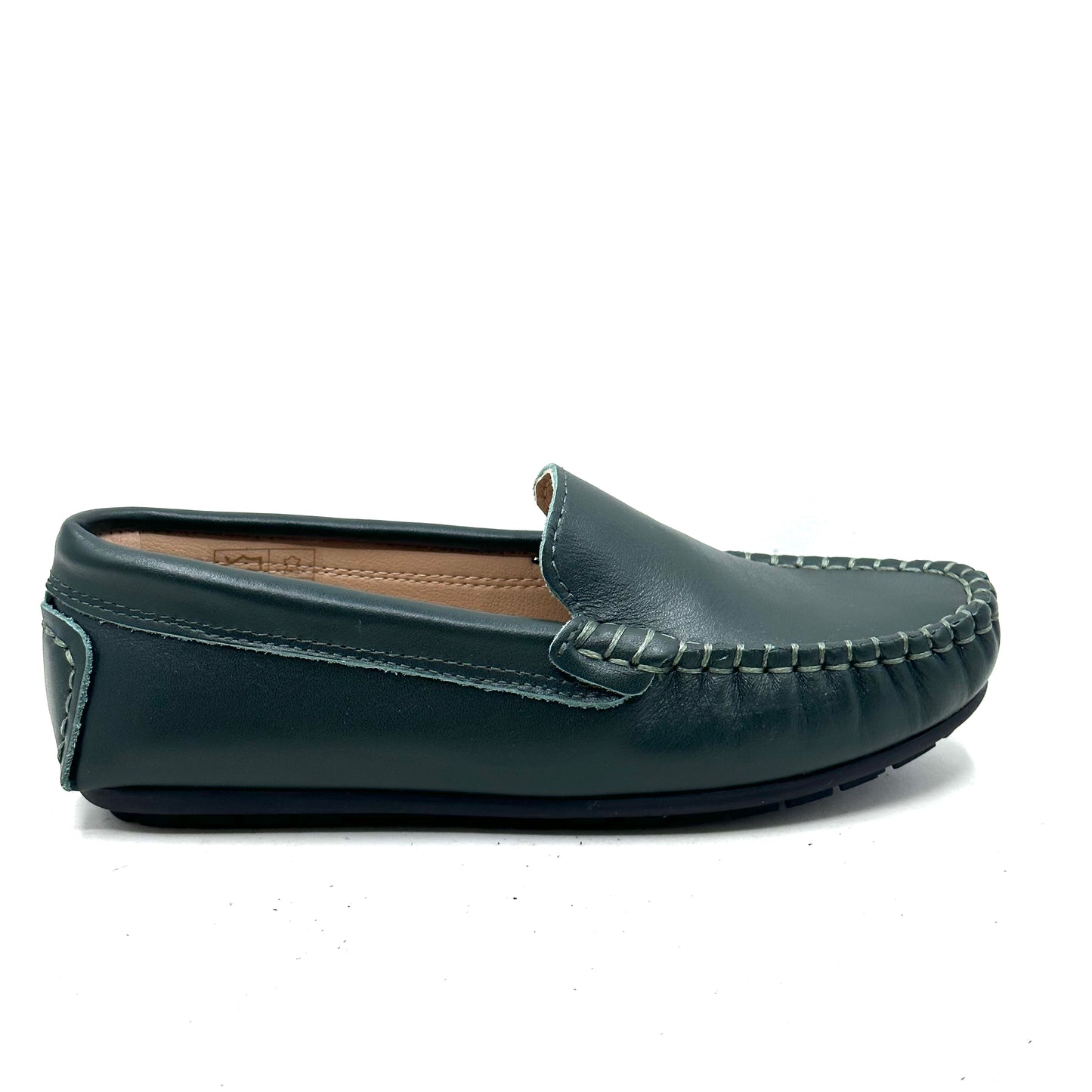 Perroquet Green Leather Loafer