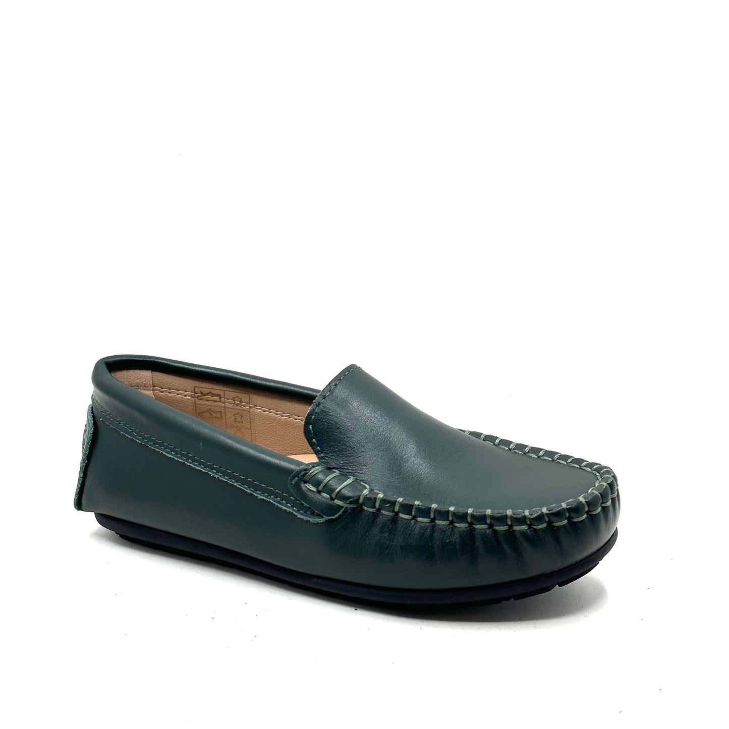 Perroquet Green Leather Loafer