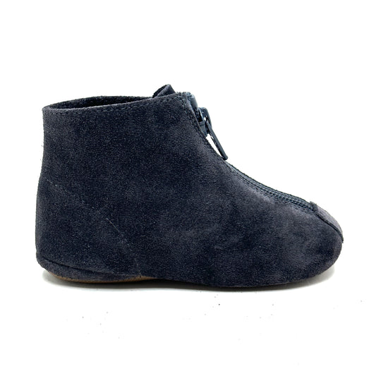 Pepe Suede Charcoal Gray Bootie