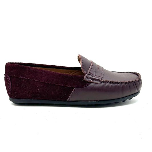 Blublonc Burgundy Two-Toned Loafer