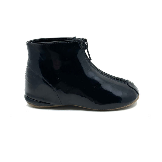 Pepe Black Patent Leather Bootie