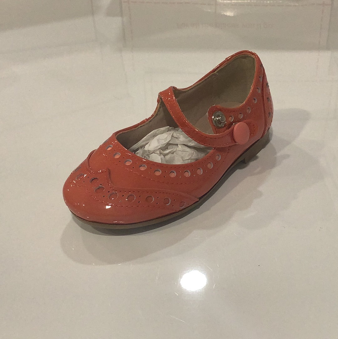 Beberlis Patent Rust Red Mary Jane